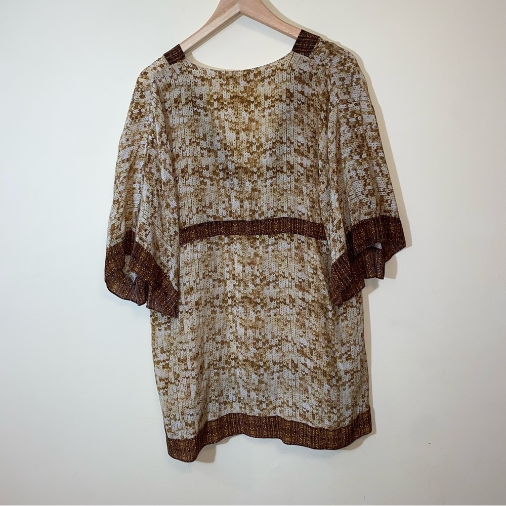 Gottex Tan and Brown Swim Cover-Up - Picture 6 of 7